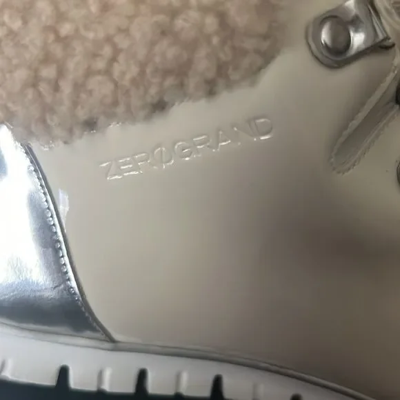 EUC Cole Haan Zero Grand Patent Leather Hiker Boot - Picture 8 of 12